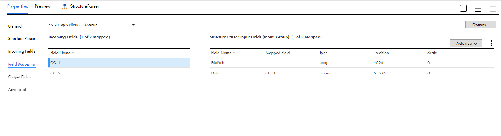 HOW TO: Create ISM model for JSON file and use in mapping