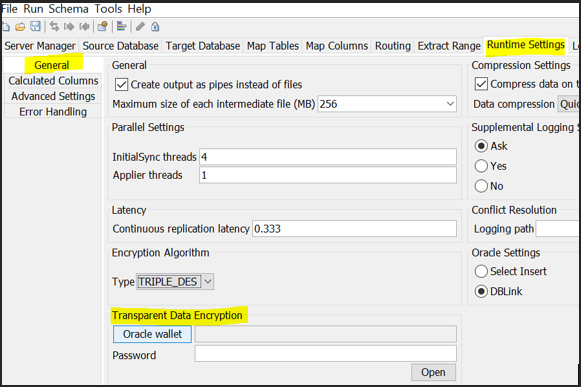 HOW TO: Specify the TDE Wallet directory and password in the IDR ...