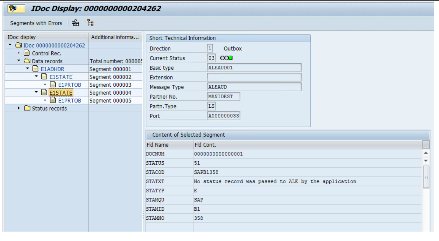 HOW TO: Generate 'aleaud' acknowledgement IDOCs when writing idocs to SAP
