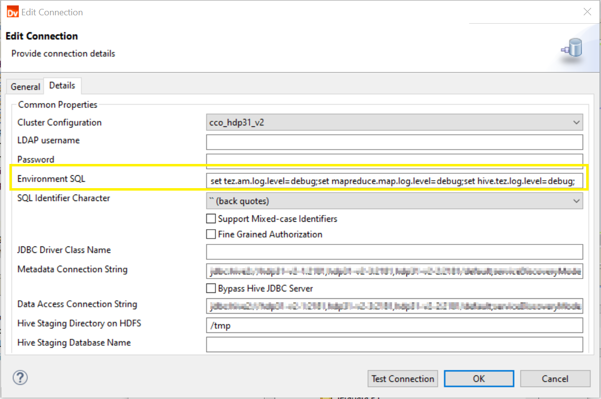 FAQ: Is it possible to enable debug logging for Tez queries?