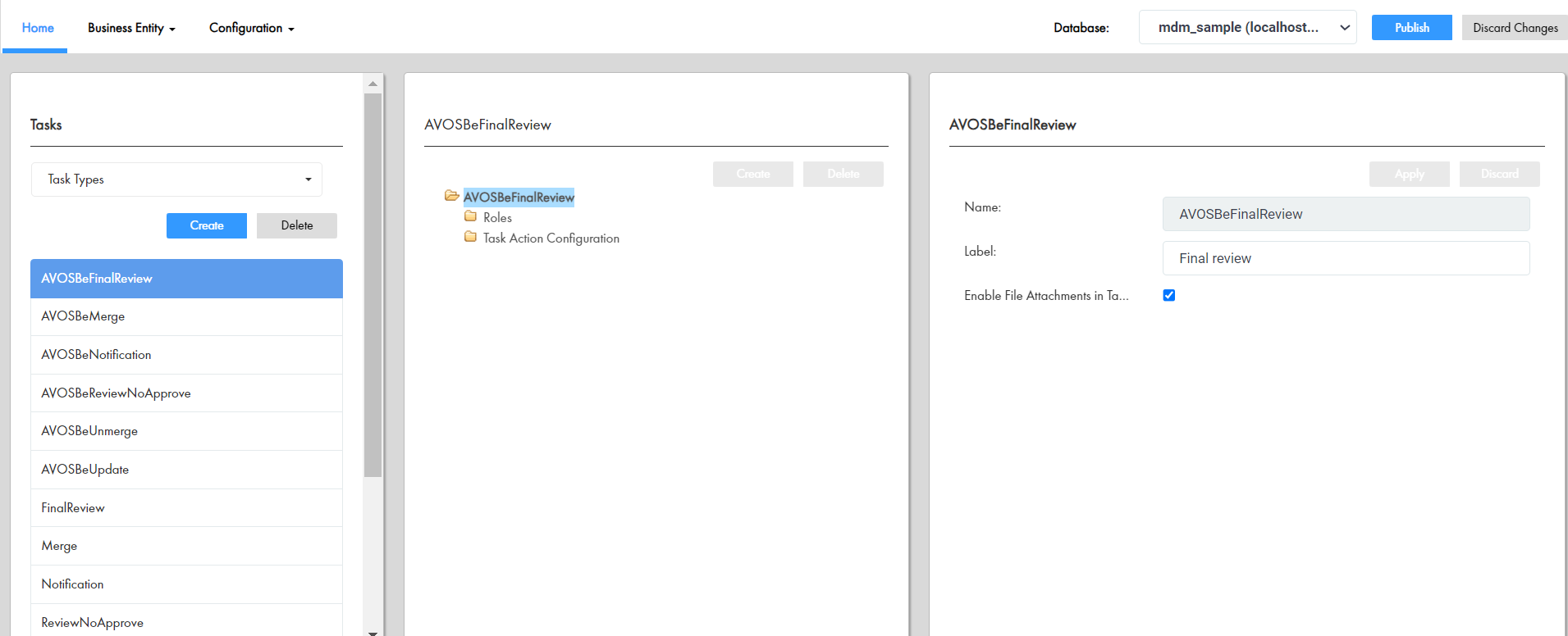 Configuring OOTB activevos workflows with Informatica MDM
