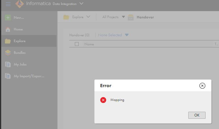 Solve many IICS UI related problems using hard reload of page
