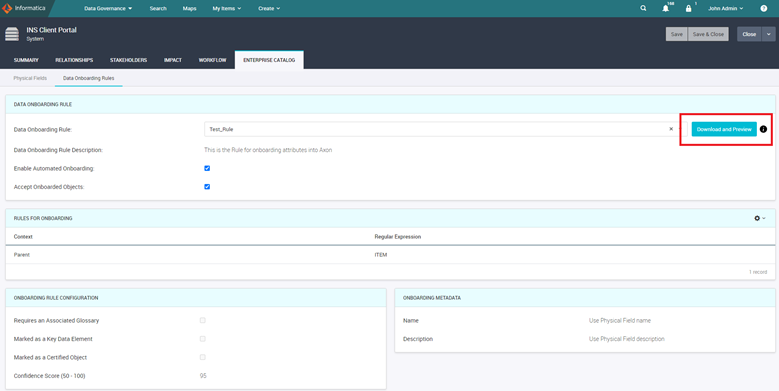 Onboarding EDC Assets into Axon using Rule based Onboarding- Part1