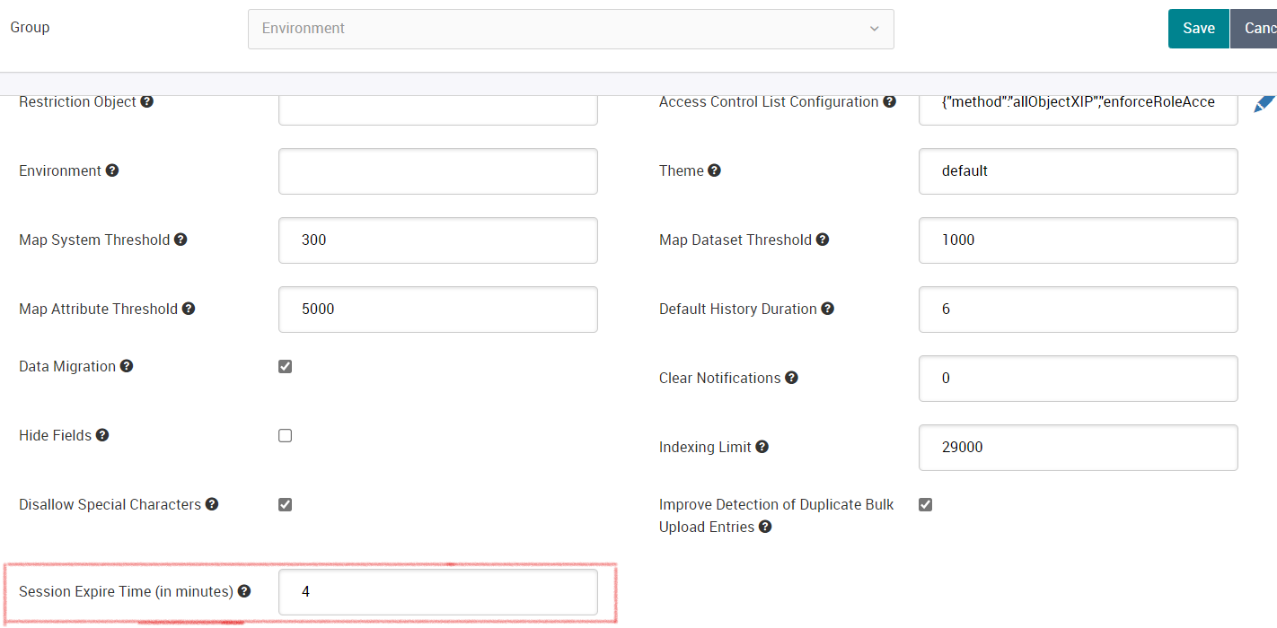 FAQ Is it possible to set the timer for the session expiry?