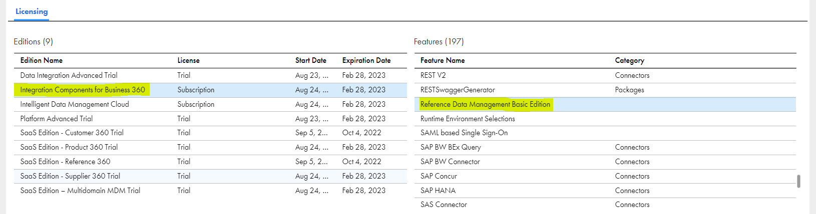 "Error while Setting up reference data assets for B360" while setting ...