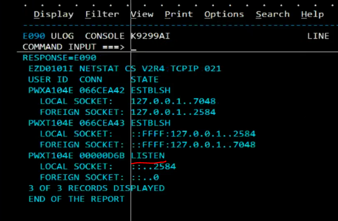 PWX-00652 : TCP/IP CONNECT Error, rc=111, reason <Connection