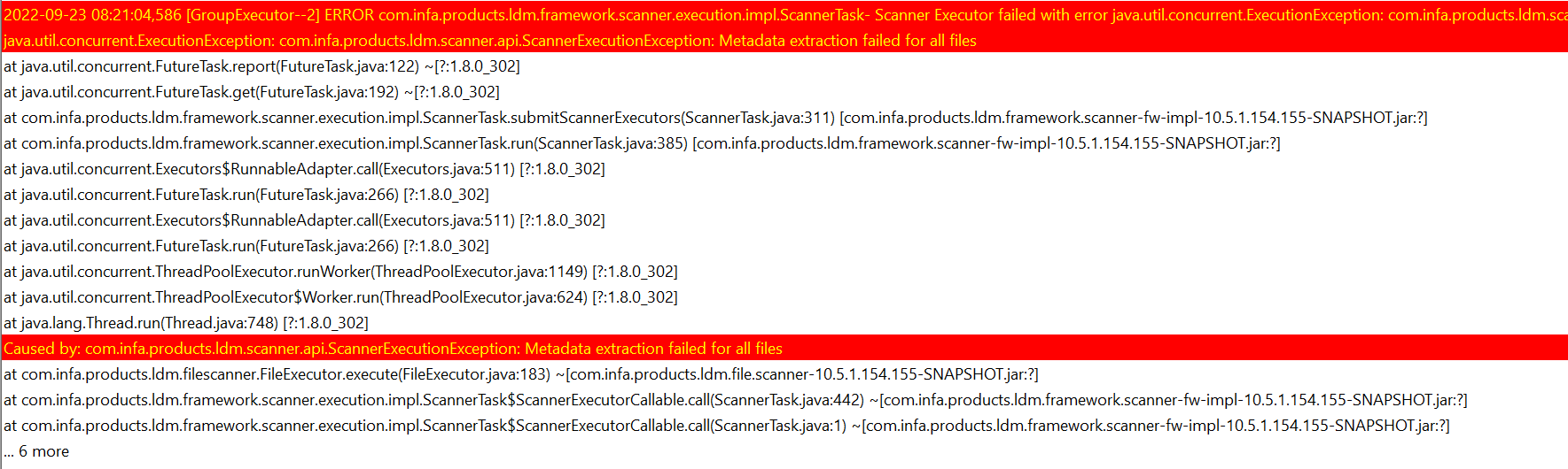 ERROR connect timed out", while