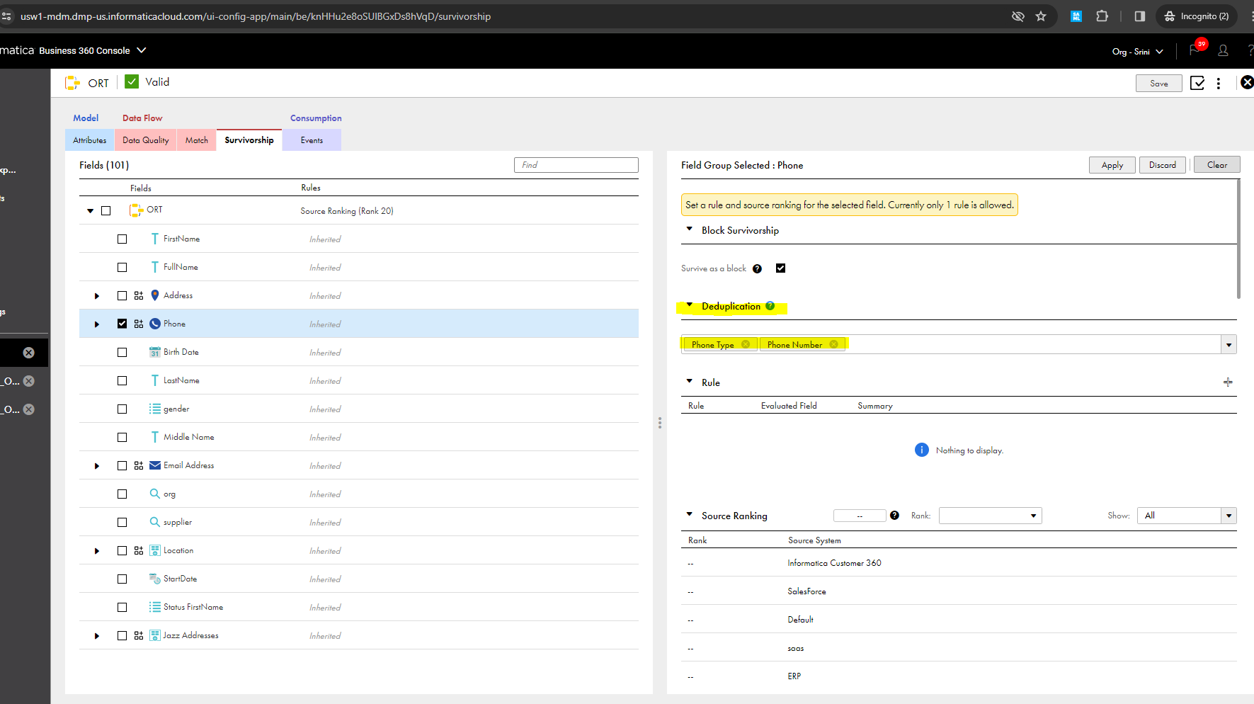 HOW TO: Deduplicate(Uniqueness Criteria) existing data in a field group