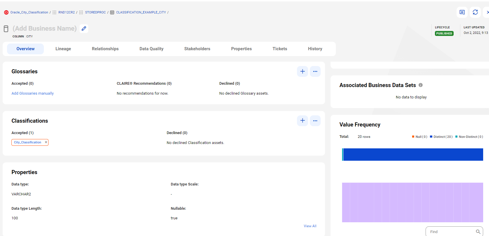 HOW TO: Create and execute the Relational Catalog Source and View the ...