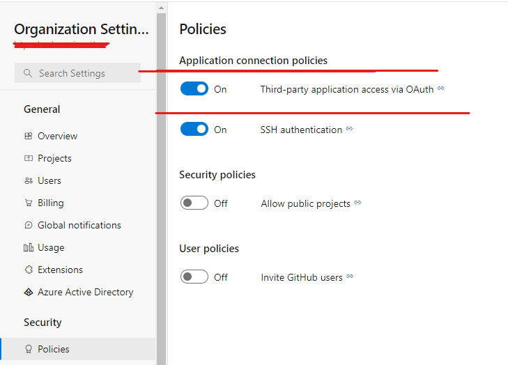ERROR: "user doesn't have access to source control repository" while ...