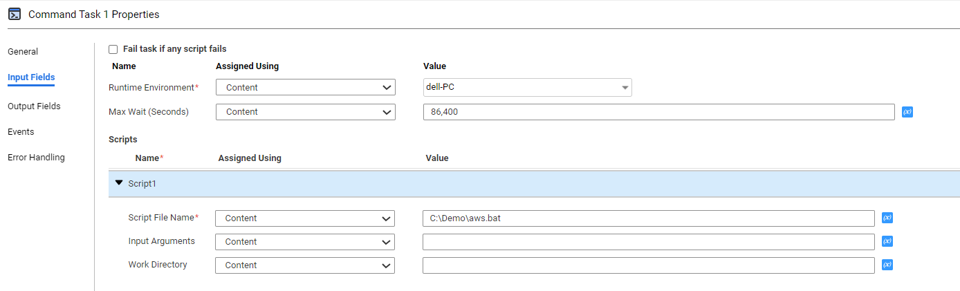 How to Install, Configure and Run AWS CLI commands through IICS CDI