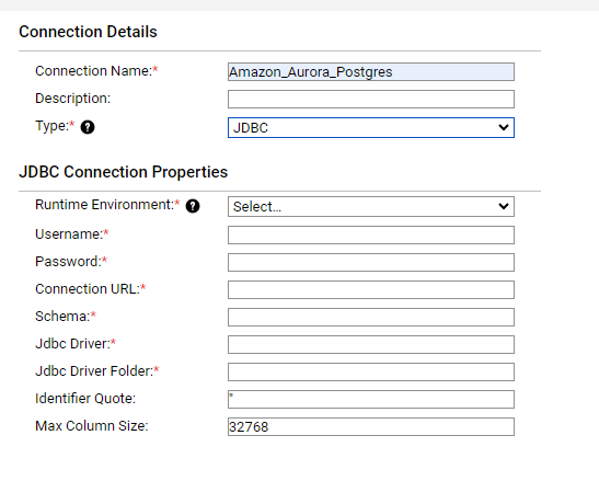 Configuring Amazon Aurora PostgreSQL for Cloud Data Quality/Cloud Data ...