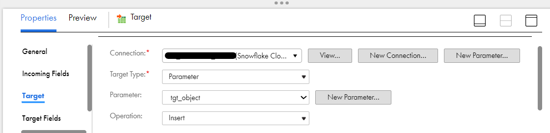HOW TO : Create target object at runtime using parameter in Snowflake ...