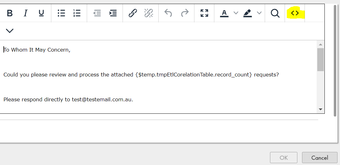 HOW TO: Send formatted text and image using SES Email from CAI