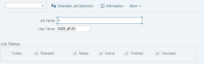 HOW TO: Collect job log for SAP table reader using SM37 in SAP GUI in CDI