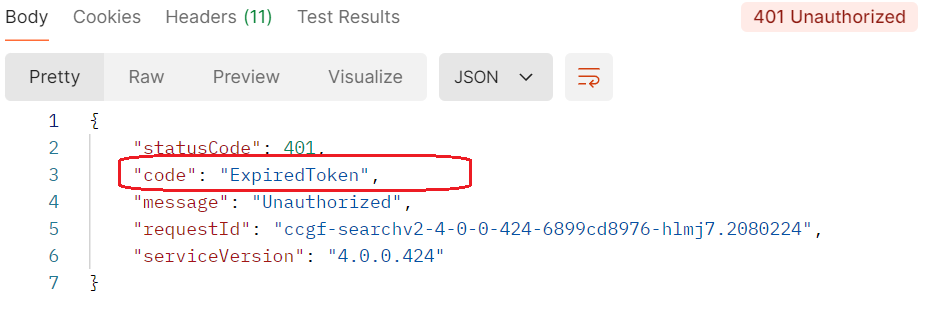 CDGC Troubleshooting guide for REST API