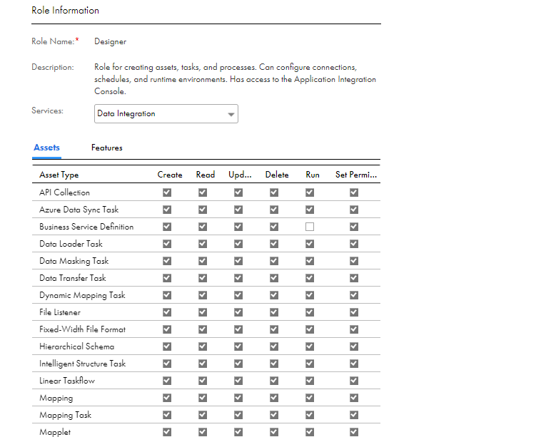 Informatica Cloud User Groups and Roles