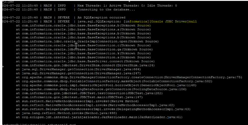 ERROR: Verify that the connection string and user name are valid. This ...