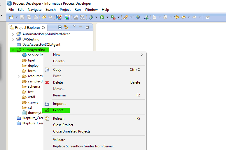 HOW TO: Export Business Process Archive (BPR) File from Process Developer