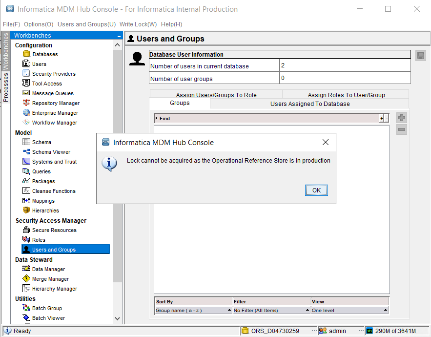 FAQ: How to add users to roles/and groups when ORS is in Production mode?