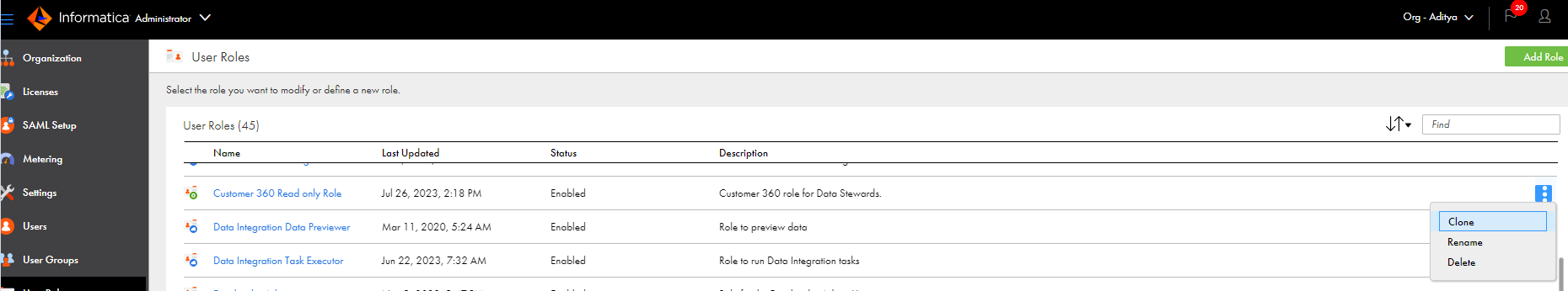 HOW TO : Create a USER with READ ONLY access in Customer 360