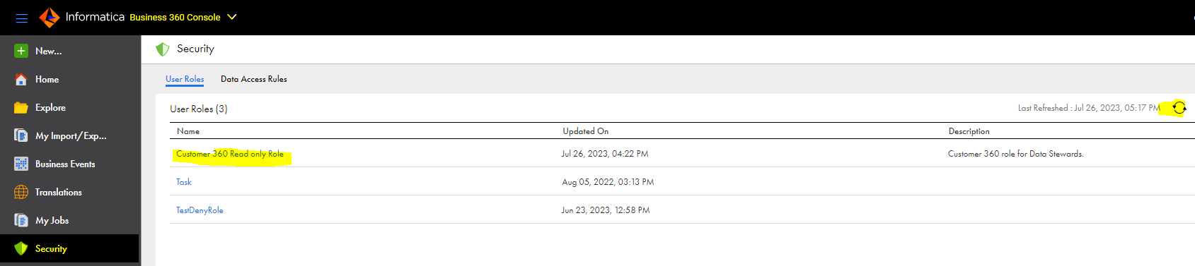HOW TO : Create a USER with READ ONLY access in Customer 360