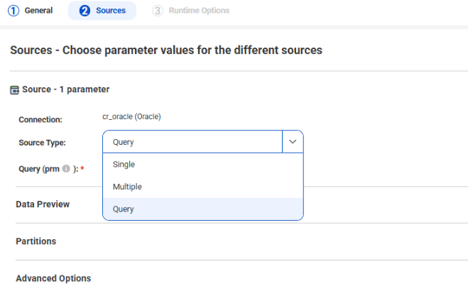 HOW TO: Parameterize source query and override using parameter file in CDI
