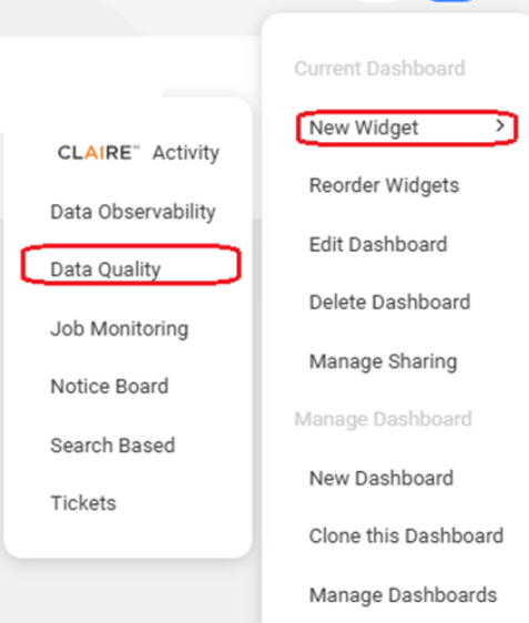 View all the Data Quality Dimension under a Single Widget in Cloud Data ...