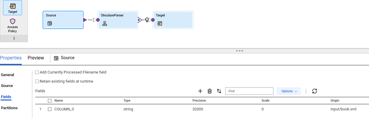 HOW TO: Configure ISM in structure parser transformation in CDI