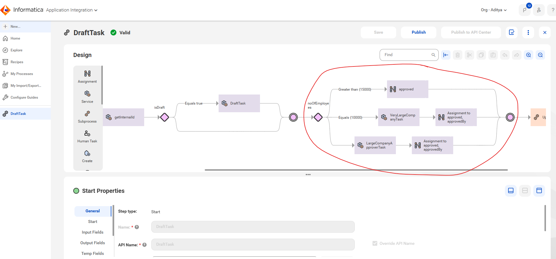 Dynamic Task Assignment based on Real time Data