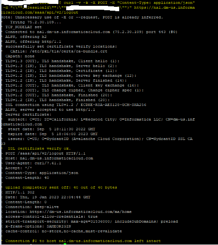 ERROR: IICS scanner fails with "I/O error on POST request for "https ...