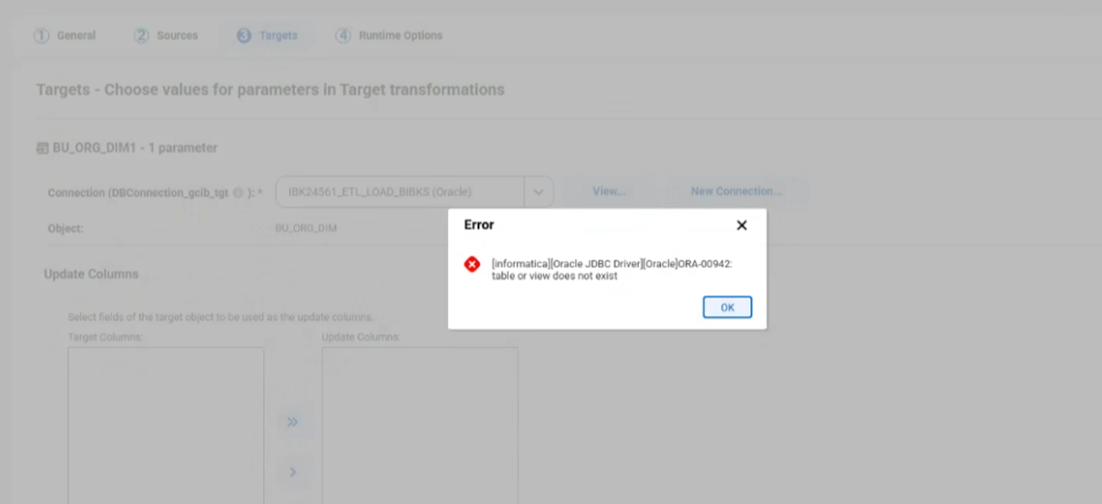 ERROR: "ORA00942 Table or view does not exist" for Multi Schema Oracle ...