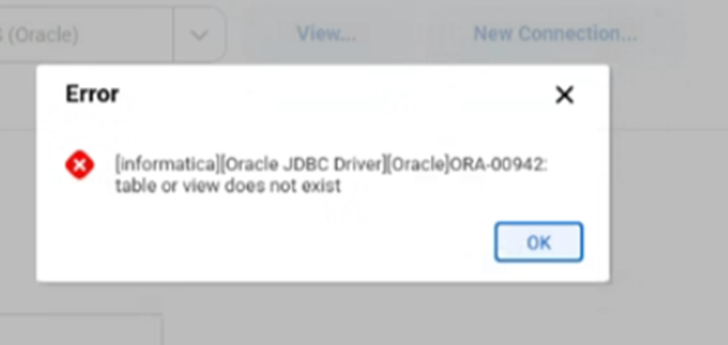 ERROR: “ORA00942 Table or view does not exist” while Multi Schema ...