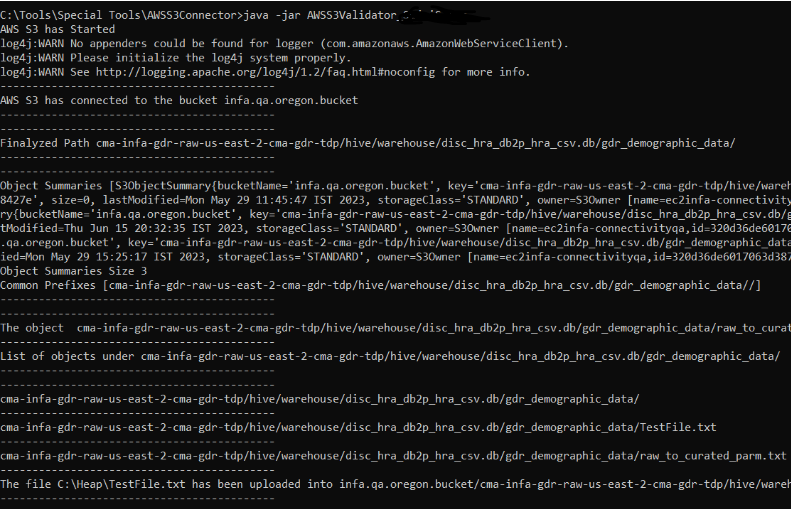 HOW TO: AWS S3 Standalone Validation Utility to test S3 Bucket related ...