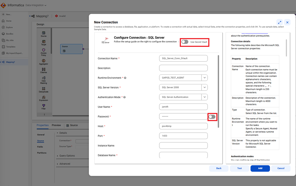 Introducing the New Connections Page in Administrator and Data Integration