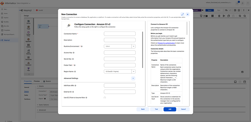 Introducing the New Connections Page in Administrator and Data Integration