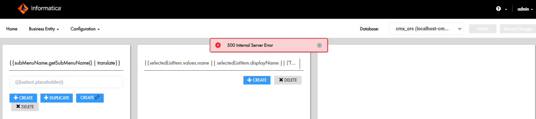 "500 Internal Server Error" during login to MDM Provisioning Tool in ...
