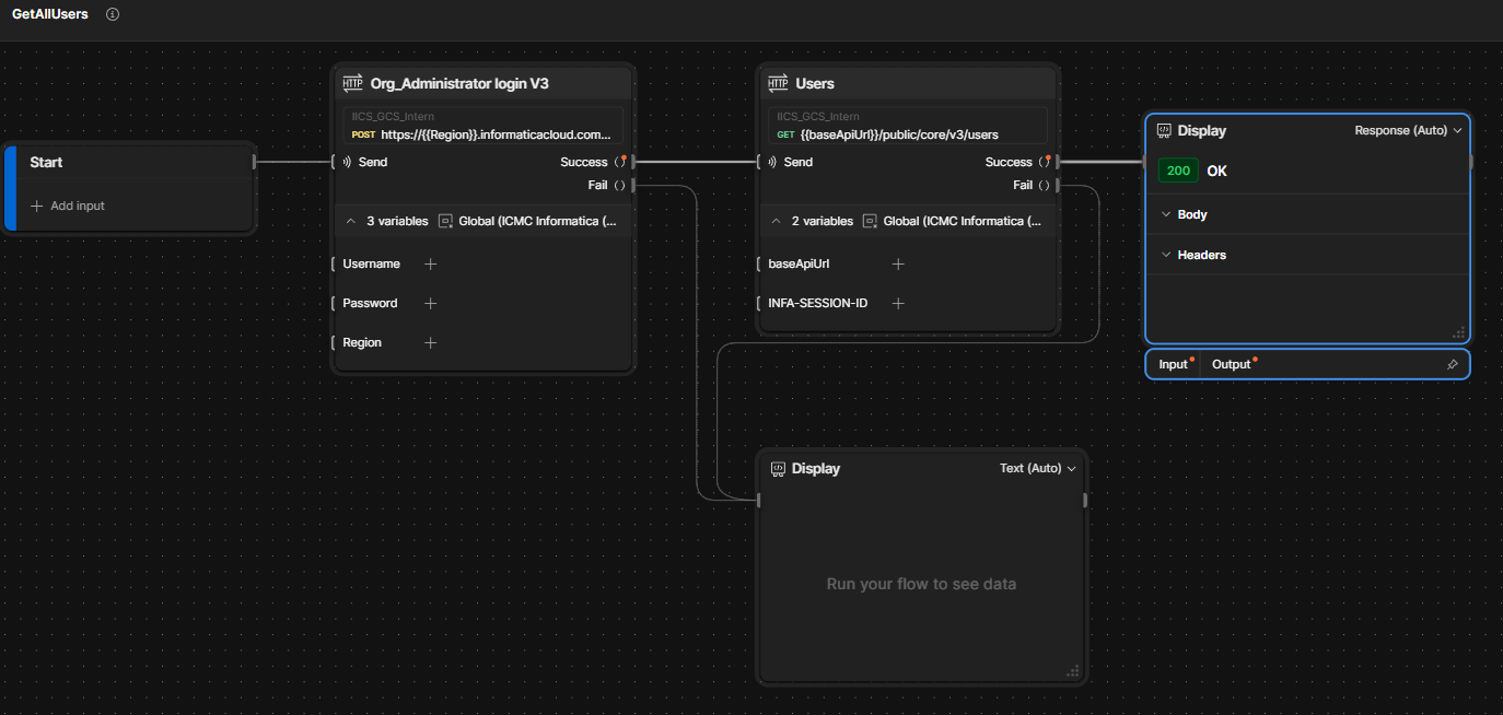 Use of Postman for testing and automating IDMC API calls