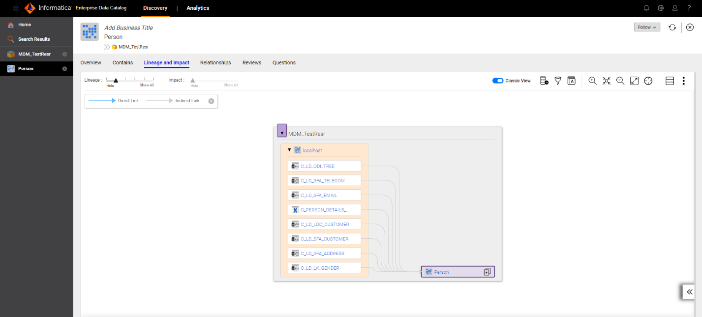 Configuring MDM Scanner in EDC 10.5 and above versions