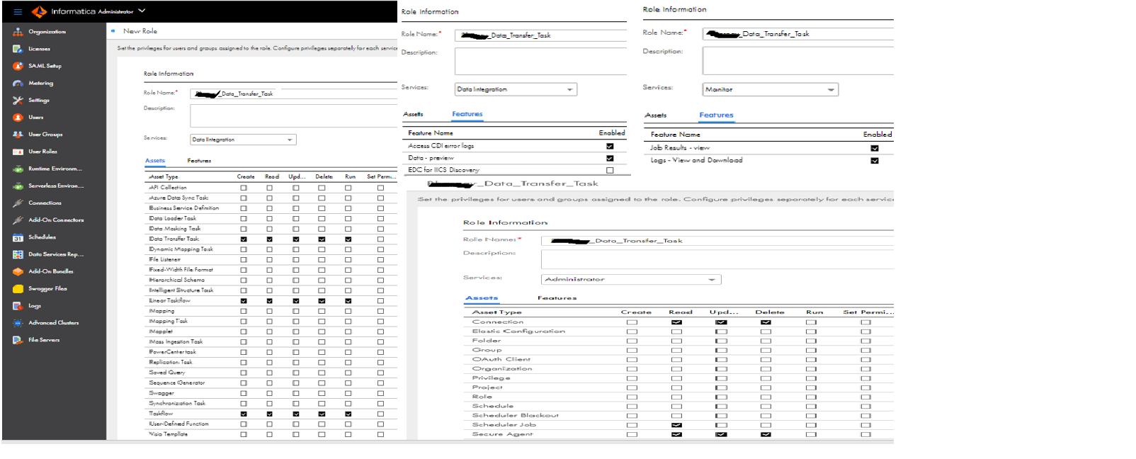 HOW TO: Create an user in IICS to grant access for only Data Transfer ...