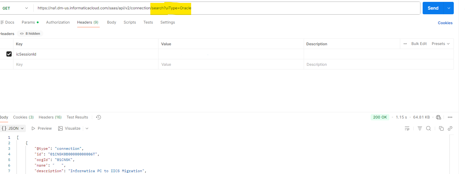 HOW TO: Get the list of specific type of connection for an associated ...