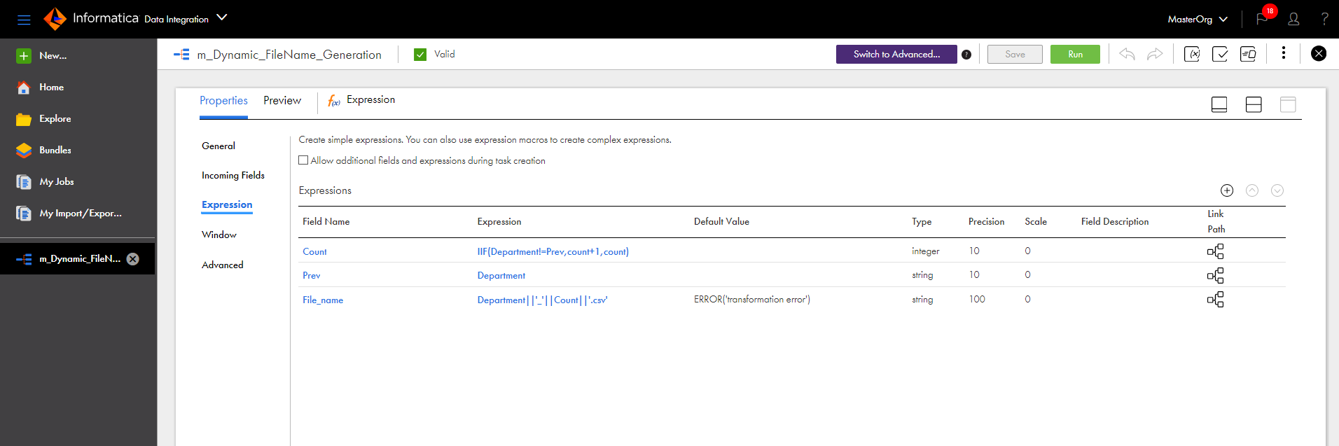 HOW TO: Generate dynamic target files using more than one incoming ...