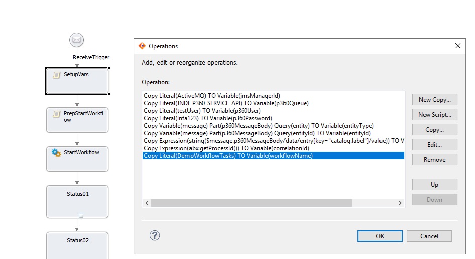 Zero nodes selected, where a single node is required for ProcessId XXX ...