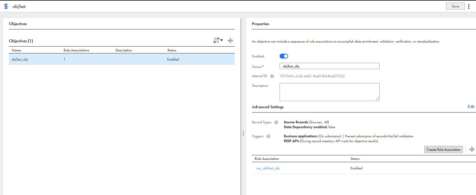 Sample CAI process for EVO enrichment plugin which includes fieldGroup ...