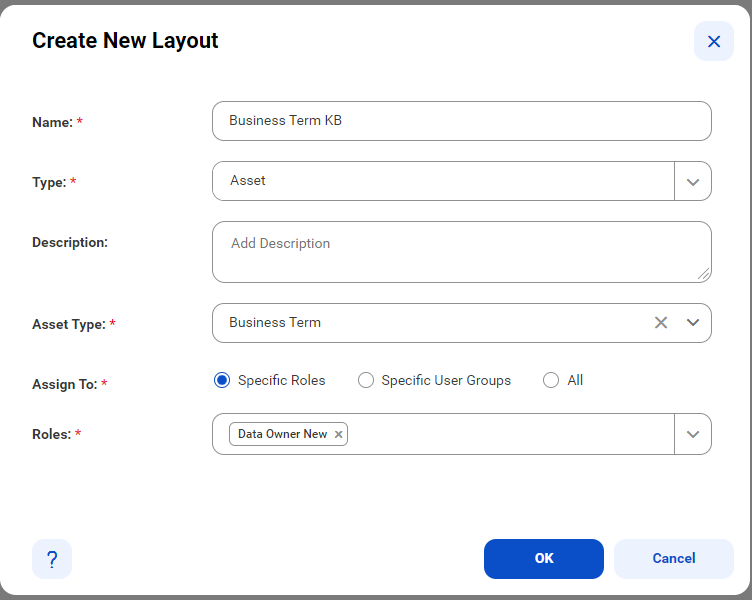 HOW TO: Create a custom layout in CDGC