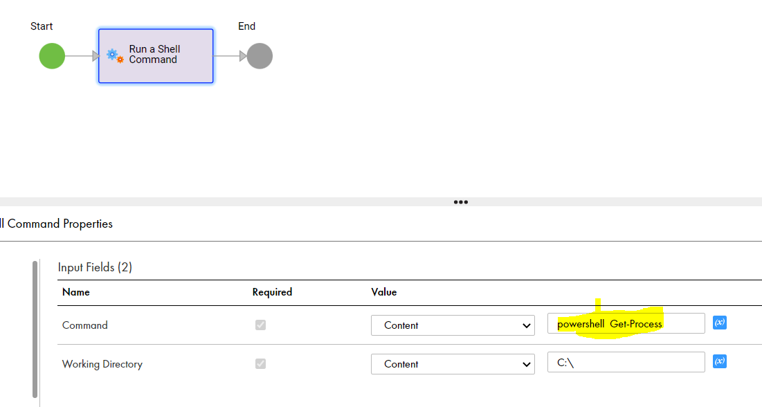 FAQ: How to execute PowerShell command in CAI process for Windows?