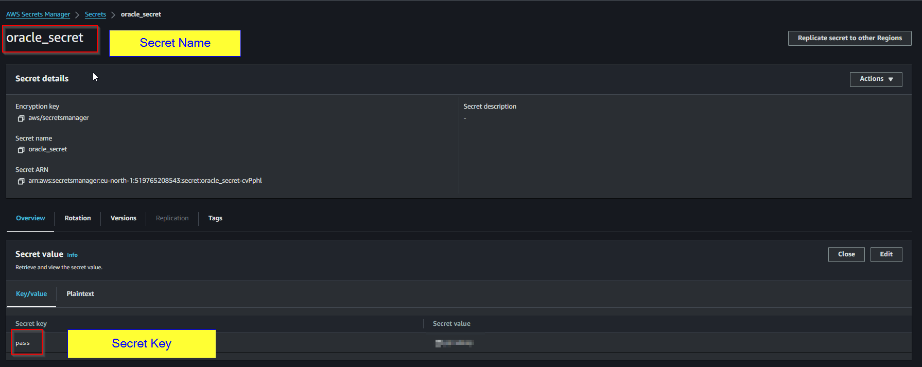 HOW TO: Setup Secret Manager for AWS Secrets Manager using Access key ...