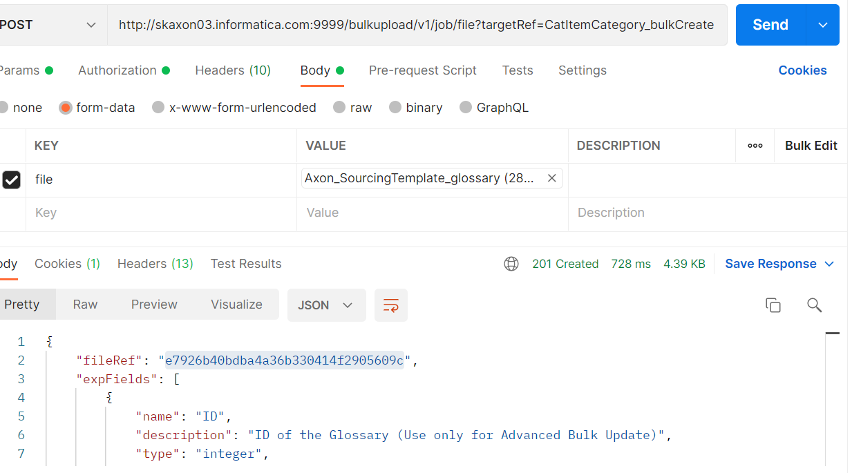 Create and update multiple objects via rest api