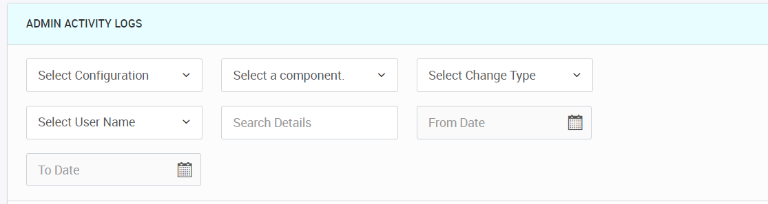 Admin Activity Logs and Logs in Axon
