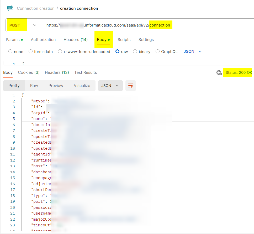HOW TO: Create a Connection in the Administrator using APIs